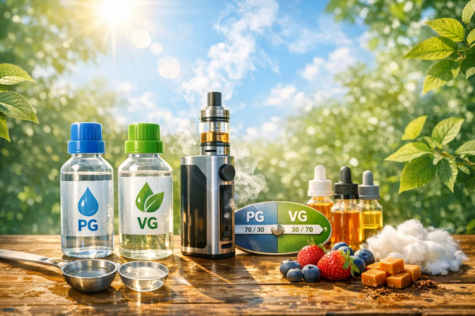 Comment choisir son taux PG/VG pour une vape vraiment adaptée à vos besoins